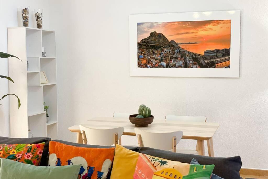 Coqueto Y Amplio Apartamento A 15 Min De La Playa Alicante Eksteriør bilde